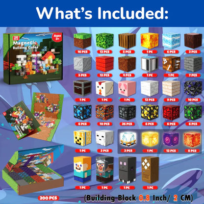 Yalvion MagneBlox™  STEM Learning Magnetic Building Blocks