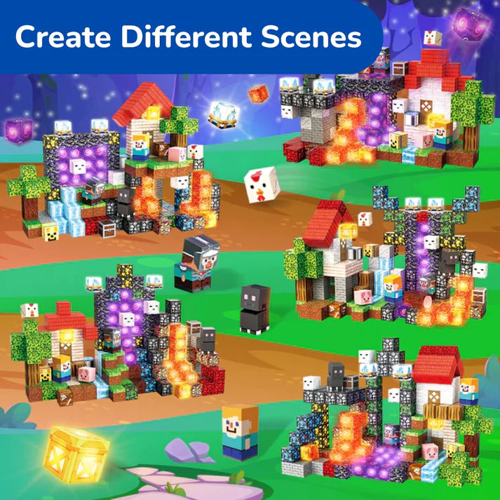 Yalvion MagneBlox™  STEM Learning Magnetic Building Blocks